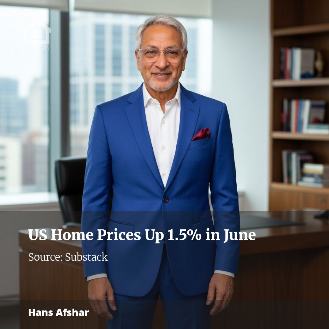 Case-Shiller: National House Price Index Up 1.5% year-over-year in June