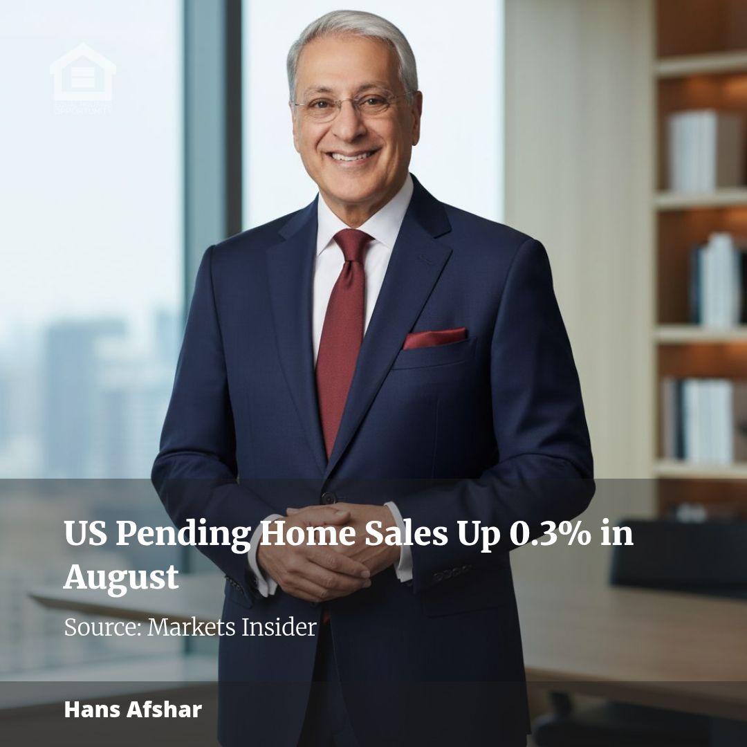 NAR Pending Home Sales Report Shows 0.3% Increase in August