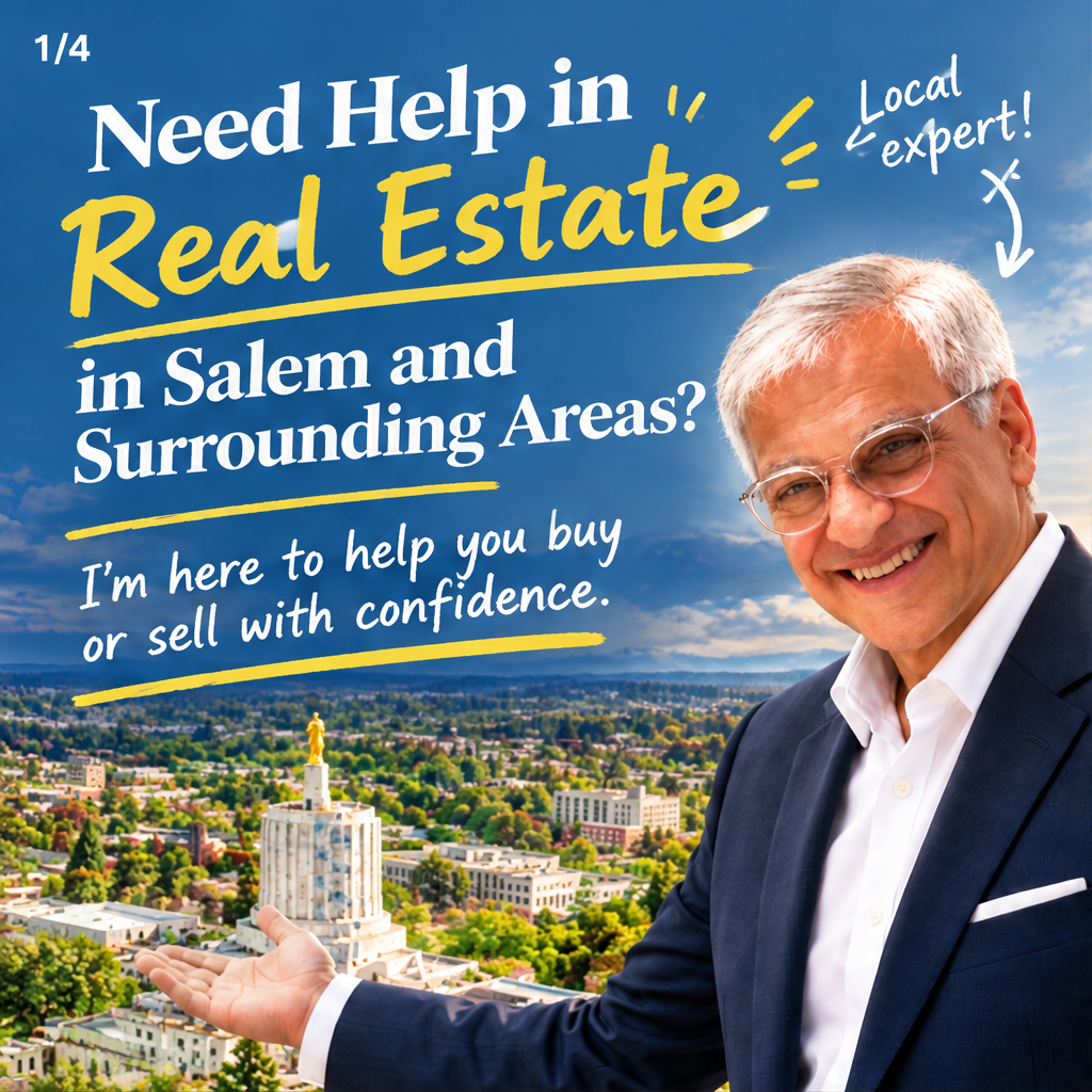 looking to buy and sell or invest, ask local salem realtor for advice